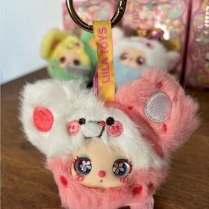 Lila’s Garden Tea Party Mini Plush Pendants